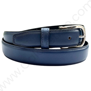 Leather Profile Belt - AP/045 - Tan, Blue, Brown, Black and Cherry - Image 5