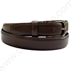 Leather Profile Belt - AP/045 - Tan, Blue, Brown, Black and Cherry - Image 4
