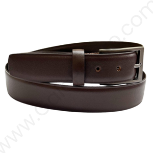 Leather Profile Belt - AP/048 - Black and Brown - Image 2