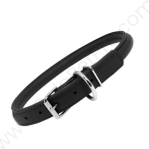 Leather Dog Collar Rolled - #LCOLLAR_022