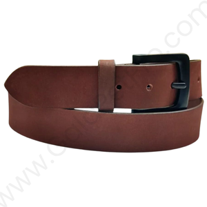 Leather Casual Belt - AP/014 - Tannish Brown