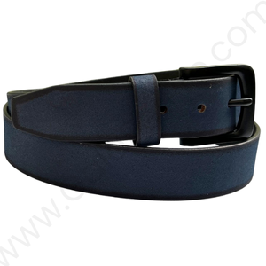 Leather Casual Belt - AP/002 - Tan, Blue and Green