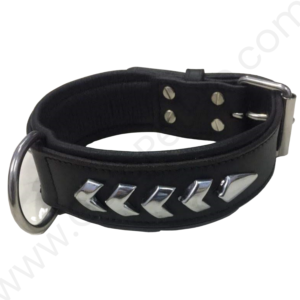 Leather Dog Collar Studded - #LCOLLAR_006
